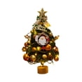 thumbnail image 2 of Dvkptbk Tabletop Christmas Tree with Light Christmas Party Decoration Mini Artificial Christmas Tree for Christmas Desktop Window Walkway Decoration Indoor Home Party Home Decor Christmas Decorations, 2 of 6
