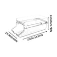 thumbnail image 2 of EGNMCR Closet Organizers and Storage, Storage Trunks & Bag Japanese Refrigerator Beverage Storage Box Food Grade Double Beer Drink Can Storage Rack Kitchen Sorting Storage a Crisper, 2 of 2