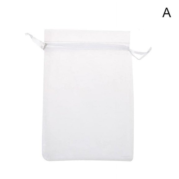 Tsugar 20pcs Jewelry Bags Packing Drawable Organza Bags 7x9cm Sachet Gift Bag Organza Decoration Wedding/Communion A4S5