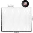 thumbnail image 4 of Bâche en PVC Transparente Imperméable, Bâche Transparente Robuste pour Terrasse, Couvre-Sol 200*250 cm Noir, 4 of 5