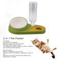 thumbnail image 3 of 2 In 1 Pet Feeder Multipurpose Spill Proof Slip Resistance Bottom Dog Cat Water Food Dispenser For Indoor, 3 of 8