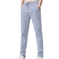 thumbnail image 1 of cfhntfmh Men's Casual Pants Quick Dry Golf Pants Lightweight Work Pants with Pockets Loose Straight Sweatpants for Men, 1 of 3