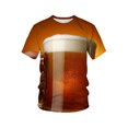 thumbnail image 1 of Innerwin Oktoberfest T Shirt Crew Neck Mens Tee Holiday Short Sleeve Loose Fit Summer Tops Style-P XS, 1 of 3