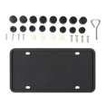 thumbnail image 1 of jinwen Silicone Covers Rust Rubber w/ Drainage Holes Auto Black 2pcs, 1 of 9