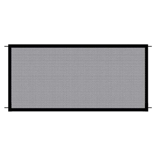 ZLight Clôture en Maille pour Animaux de Compagnie Rétractable Filet de Porte Réglable Barrière Cuisine Salle de Bain Chambre Garde-Porte Extérieur Sans Perçage Collant 180x78CM