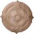 thumbnail image 2 of Ekena Millwork CMW20ACMA 20 Po. OD x 1,75 Po. P Médaillon de Plafond Feuille d'Acanthus Sculptée, Érable, 2 of 3