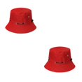 thumbnail image 2 of Thinsony Polyester Breathable Fisherman Cap For Sun Protection And Comfort Sunscreen Fisherman Cap Hat Summer red 58cm 2Set, 2 of 6