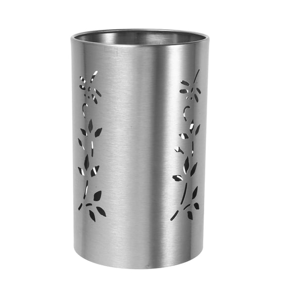 Miangastore Porte-Ustensiles en Métal Trou Rond Lot de 1 6.3x3.9x3.9po Drainage d'Eau