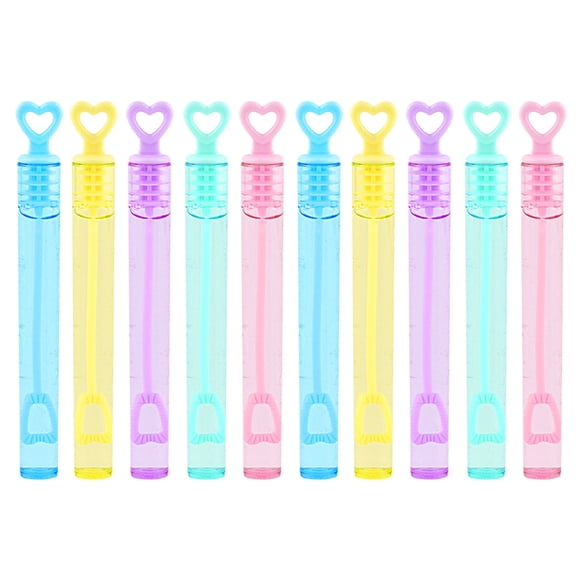 10 - Pack Mini Bubble Wand Set - Ideal Summer Party Toy for Kids
