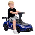 thumbnail image 1 of Qaba Licensed Maserati GT2 Baby Sliding Car with Under Seat Storage, Blue, 1 of 9