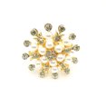 thumbnail image 5 of Round Pearls Napkin Rings Set of 6, Gold Napkin Rings Used for The Home Parties Christmas, and Wedding Decoration Everyday Use, 5 of 5