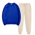 thumbnail image 2 of Besolor Ensembles 2 Pcs pour Femmes Survêtements Décontractés Chandail à Col Rond et Pantalon de Jogging Ensembles d'Entraînement Survêtements, 2 of 5