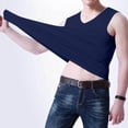 thumbnail image 4 of Mens Athletic Tank Tops 3Xl Plus Size Crew Neck Sleeveless Tops Oversized Tees Solid Color Workout Running T Shirts Breathable Gym Tight Muscle Undershirts Summer Outdoor Stretch Vest My Orders, 4 of 6