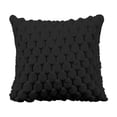 thumbnail image 2 of Yhmxh Pillow Covers Throw Pillow Covers Pillow Protector Weaving Snowflake Velvet Solid Color Pillow Office Sofa Lumbar Support Pillow Bedside Support Pillowcase Cushion Cushion Cover, 2 of 7