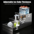thumbnail image 4 of Coolski Commercial Ice Maker, 200LBS/24H Ice Maker Machine with 35lbs Storage Capacity, 45 Ice Cubes in 12-15 Minutes, 4 of 8