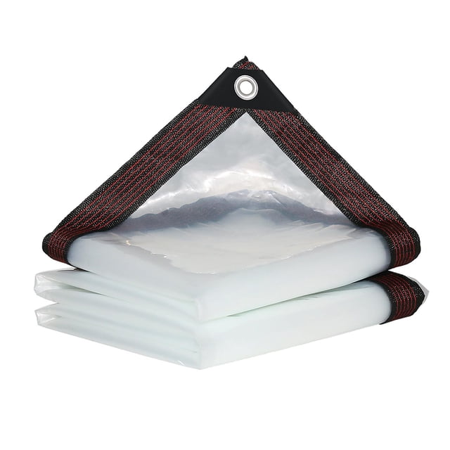 Bâches Transparentes pour Jardin et Camping en Plastique pour une Protection Extérieure Imperméable