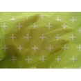 thumbnail image 4 of oneOone Cotton Silk Fabric Plus Sign Kasuri Printed Craft Fabric BTY 42 Inch Wide, 4 of 4