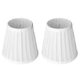 thumbnail image 4 of Double Small Lampshade, Light Material Wear Resistant Double Small Lamp Shade Clip On Bulb  For Chandelier Lamp For Table Lamp For Wall Lamp PX07,PX30,PX31,PX33, 4 of 8