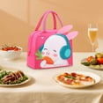 thumbnail image 4 of Amzcrzy Lunch Box forWomen Insulated Bag Lunch Box Portable Bag Convenient Bag Work Class Students Bring Rice Package Aluminum Foil Lunch Box Insulated Lunch Meal Prep Containers Lunch Box, 4 of 5