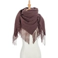 thumbnail image 4 of Dvkptbk Foulards pour Femmes Mode Hiver Femmes Foulard Colorée Décontractée Foulard à Franges Châle Vêtements en Liquidation, 4 of 5