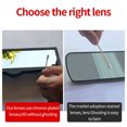 thumbnail image 4 of Rear View Mirror Suction Cup Rearview Mirror Wide Angle Hidden Aromatherapy 360° Adjustment Angle Rear, 4 of 8
