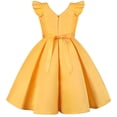 thumbnail image 3 of Robe de Fête pour Bébé Fille Robe à Paillettes pour Enfants Jupe à Manches Volantées Robe pour Fille Robe de Festival Robe de Princesse, 3 of 9
