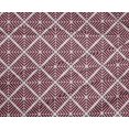 thumbnail image 4 of oneOone Polyester Lycra Rouge Diamant Géométrique Artisanat Projets Décor Tissu Imprimé par la Cour 56 Pouces de Large, 4 of 4