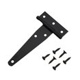 thumbnail image 2 of 4pcs Heavy Duty T Hinges for Outdoor Use Galvanized Iron Mounting Screws, 2 of 9