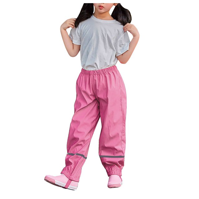 Childrens Thin WaterProof Windproof And Breathable Outdoor Rain Pants