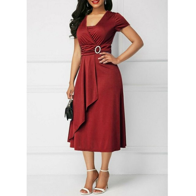 MesaSe Robes Longues Midi Formelles pour Femmes Grande Taille Maxi Cocktail Fête Mariage Soirée