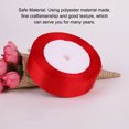 thumbnail image 4 of Gift Wrap Ribbon Wedding Clothes Making Supply Multi-color DIY Craft Accessories Festival Fabric Polyester Ribbons Box Ornaments Red 26, 4 of 7