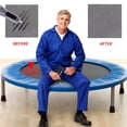 thumbnail image 3 of JilgTeok 2 Paquets Kit de Réparation Rond pour Patch de Trampoline pour Réparer des Trous Ou des Déchirures sur Matelas de Trampoline Accessoires de Trampoline, 3 of 8