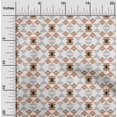 thumbnail image 2 of oneOone Polyester Spandex Peach Fabric Geometric Sewing Craft Projects Fabric Prints By Yard 56 Inch Wide, 2 of 4