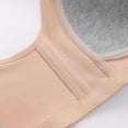 thumbnail image 3 of Diufon 2 Pack Wide Strap Bra for Women Everyday Front Closure Wireless Full Coverage Bras Soft Breathable Bra, 3 of 6