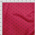 thumbnail image 3 of oneOone Cotton Cambric Fabric Line & Floral Block Print Fabric BTY 56 Inch Wide, 3 of 4