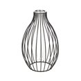 thumbnail image 2 of Flower Vases with Iron Art Frame Simple flower vases Family Flower Rack Tabletop Display Holder for Wedding Table Office Living Room Decor, 2 of 9