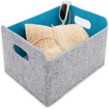 storage baskets Felt Foldable Storage Cube bin Shelf Bins Organizer Felt box for for Kids Toys Magazine Books Clothes for Office B