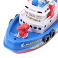 thumbnail image 2 of WALFRONT Ship Model Toy, Kids Ship Toy,Children Kids Fireboat Toy Water Spraying Ship Model with Sound & Flash Light, 2 of 8