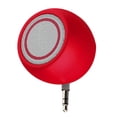 thumbnail image 2 of Milaget Mini Haut-Parleur Prise 3,5 mm AUX Lecteur Audio de Musique pour Téléphone Portable Rouge, 2 of 9