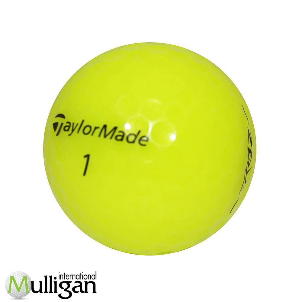 Mulligan - 60 Taylormade RBZ 4A Recycled Used Golf Balls, Yellow