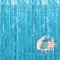 thumbnail image 2 of Langgg 6.5ft Fringe Curtain 0pcs Streamers Party Decorations Tinsel Curtain Backdrop TYPE4 NO4, 2 of 6