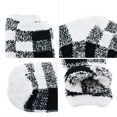 thumbnail image 2 of Chaussettes Douces pour Femmes Chaussettes Blanches Chaussettes Confortables Chaussettes Moelleuses pour Femmes Chaussettes en Polaire 5 Paires Blanches, 2 of 4
