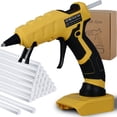 thumbnail image 2 of Cordless Hot Melt Glue Machine Rapid Heating Glue Tool Kit with 30 Premium Glue Sticks Hot Melt Glue Tool Compatible with  18V 20V Battery for Home Repairs Arts Crafts DIY Project, 2 of 11