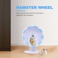 thumbnail image 2 of 1 Ensemble Roue de Hamster Petite Roue d'Exercice pour Animaux Roue de Course pour Gerbille Souris Hamster, 2 of 5