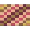thumbnail image 1 of Ahgly Tapis Rectangulaire Orange Lavable en Machine, 3 Pieds x 5 Pieds, 1 of 7