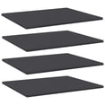 thumbnail image 1 of vidaXL Bookshelf Boards 4 pcs Grey 60x50x1.5 cm Engineered Wood, 1 of 4