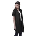 thumbnail image 3 of Moomaya Womens Half Sleeve Shrug Open Front Long Cardigan Lightweight Summer Fit, 3 of 7