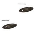 thumbnail image 3 of Decodeary Brake Pad Stainless Bike Disc Brake Spacer Mounting Lining Pad No.02 2Set, 3 of 6