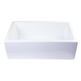 thumbnail image 2 of Pemberly Row 30" White Apron Solid Thick Wall Fireclay Single Bowl Farm Sink, 2 of 10