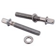 thumbnail image 4 of Transemion 2 Pieces Drum Set Screws Professional Frame Components Drums Mounting Screw As shown 50mm 5Set, 4 of 6